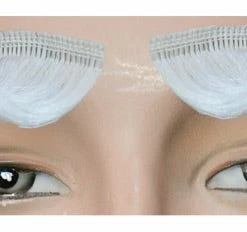 Lacey Wigs Eyebrow Santa Machine Made Whi