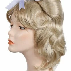 Lacey Wigs TV & Movie Costumes 60s Bouffant Wig With Ribbon