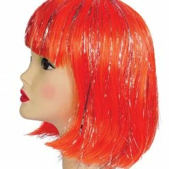 Lacey Wigs Wigs & Beards Bargain China Doll With Tinsel Wig