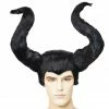 Lacey Wigs TV & Movie Costumes Magnificent Black Horned Wig 2 Lacey Wigs TV & Movie Costumes Magnificent Black Horned Wig