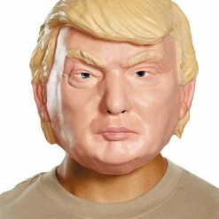 Disguise Ex President Trump Vacuform Adult Mask