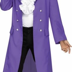 Fun World Pop Star Prince Adult Costume, Standard (44-48)