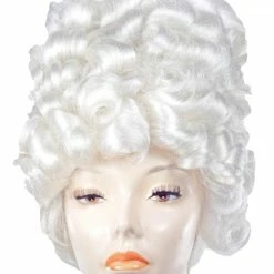 Lacey Wigs Wigs & Beards Court Lady White Wig