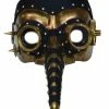 Sunstar Steam Punk Mask Long Nose-blac