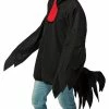 Rasta Imposta Black Rooster Chicken Adult Costume Costumes