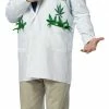 Rasta Imposta Costumes Dr Rhol A Doobie Lab Coat Adult Costume