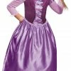 Disguise Disney Tangled Girl's Rapunzel Purple Day Dress Child & Toddler Costume Costumes 1 Disguise Disney Tangled Girl's Rapunzel Purple Day Dress Child & Toddler Costume Costumes