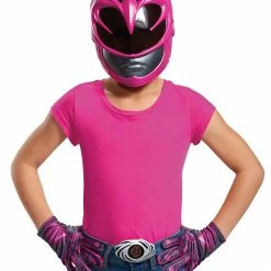 Disguise TV & Movie Costumes Power Rangers Pink Ranger Child Accessory Kit With Helmet