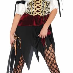 Leg Avenue Women's High Seas Wench Pirate Costume
