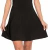 Leg Avenue Costumes Women's Basic Skater Dress
