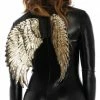 Leg Avenue Wings Goddess Gold Sequin 1 Leg Avenue Wings Goddess Gold Sequin