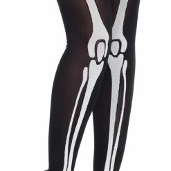 Leg Avenue Accessories Skeleton Bone Print Tights Women's