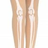 Leg Avenue Accessories Skeleton Bone Print Tights Women's