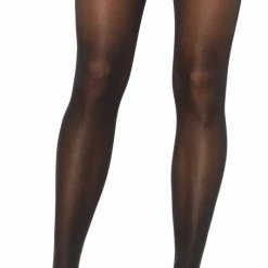 Leg Avenue Opaque Sheer To Waist Tights