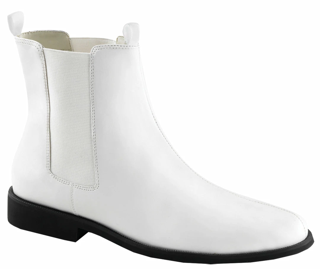 Pleaser Shoes Men's White Trooper Boots 3 Pleaser Shoes Men's White Trooper Boots