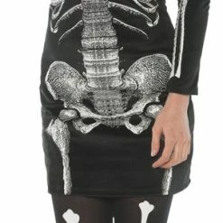Underwraps Women's Skeletal Skeleton Hoodie Dress Costume Costumes