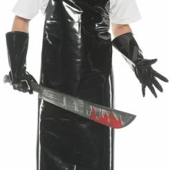 Underwraps Costumes Butcher Black Vinyl Adult Costume