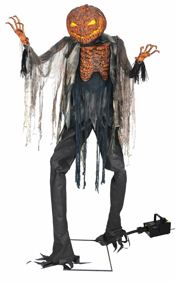 Morris Costumes Scorched Scarecrow 7ft Animated Prop With Fog Machine 7 Morris Costumes Scorched Scarecrow 7ft Animated Prop With Fog Machine