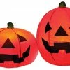 Seasonal Visions Pumpkin Set 2 In A Bag Lighted LED Jack O Lantern Decor Decorations & Props