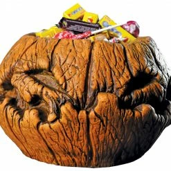 Distortions Rotten Jack Pumpkin Candy Centerpiece Bowl Decorations & Props