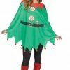 Fun World Costumes Christmas Elf Poncho Adult Costume