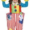 Fun World Crazy Clown Toddler Costume Costumes 1 Fun World Crazy Clown Toddler Costume Costumes