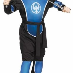 Fun World Raven Ninja Blue Child Chrome Costumes