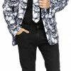 Fun World Skull Halloween Adult Blazer And Tie Costumes