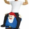 Morphsuits Costumes Gnome Piggyback Adult 2 Morphsuits Costumes Gnome Piggyback Adult