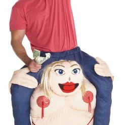 Morphsuits Fat Stripper Piggyback Adult Costumes