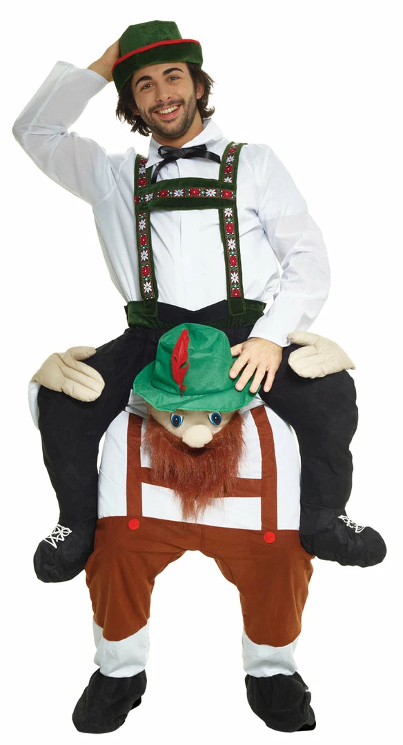 Morphsuits Costumes Lederhosen Piggyback Adult 3 Morphsuits Costumes Lederhosen Piggyback Adult