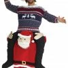 Morphsuits Santa Piggyback Adult Costume Costumes