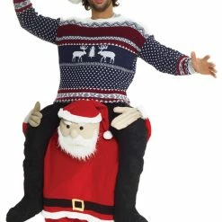 Morphsuits Santa Piggyback Adult Costume Costumes