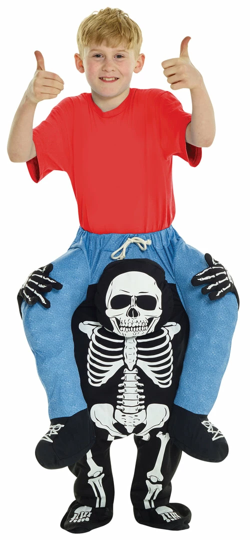 Morphsuits Costumes Skeleton Piggyback Kids 3 Morphsuits Costumes Skeleton Piggyback Kids