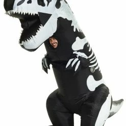 Morphsuits Skeleton T-rex Inflatable Adult Costume