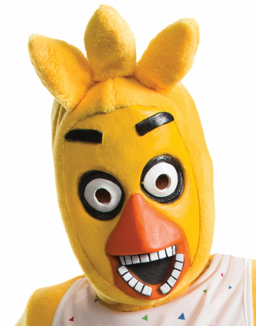 Rubie's Five Nights At Freddy's, Chica Child 3/4 Mask 3 Rubie's Five Nights At Freddy's, Chica Child 3/4 Mask