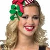 Rasta Imposta Hats & Headpieces Women's Christmas Mistletoe Holidays Headband 2 Rasta Imposta Hats & Headpieces Women's Christmas Mistletoe Holidays Headband