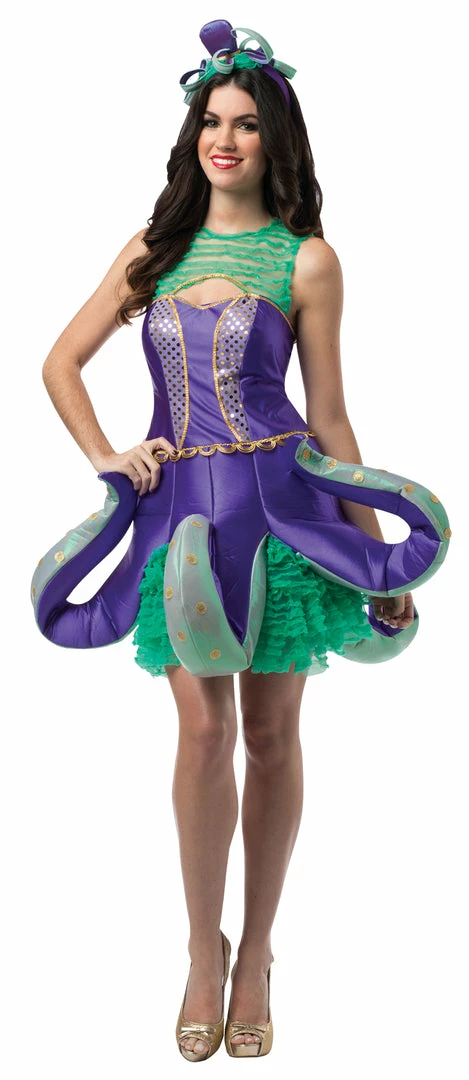 Rasta Imposta Ornate Octopus Womens Costume, One Size 3 Rasta Imposta Ornate Octopus Womens Costume, One Size