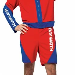 Rasta Imposta Costumes Baywatch Male Lifeguard Suit Men's Costume