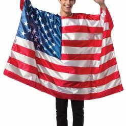 Rasta Imposta USA American Flag Tunic Adult Unisex Costume