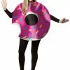 Rasta Imposta Strawberry Donut Adult One Size Costume Costumes