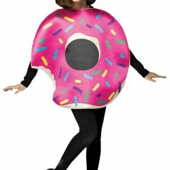 Rasta Imposta Strawberry Pink Donut With Sprinkles Child Costume Costumes
