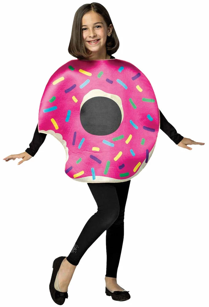 Rasta Imposta Strawberry Pink Donut With Sprinkles Child Costume Costumes 3 Rasta Imposta Strawberry Pink Donut With Sprinkles Child Costume Costumes