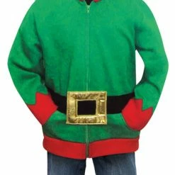 Rasta Imposta Costumes Christmas Elf Hoodie Child, 7-10