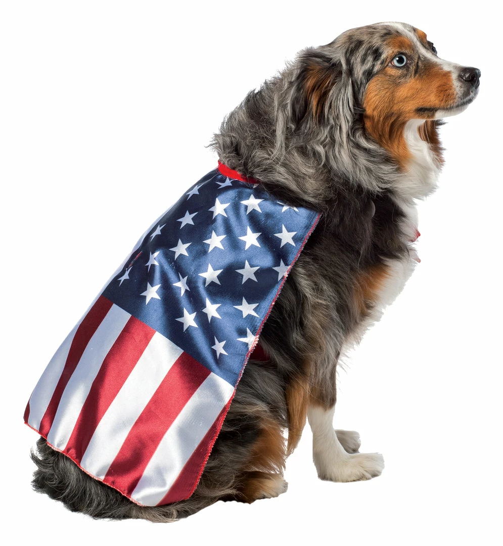 Rasta Imposta USA Flag American Cape Dog Pet Costume Costumes 3 Rasta Imposta USA Flag American Cape Dog Pet Costume Costumes