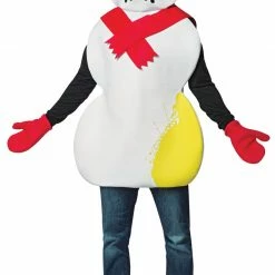 Rasta Imposta Costumes Yellow Snowman Adult Costume