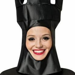 Rasta Imposta Hats & Headpieces Chess Piece Rook Adult Mask Hat