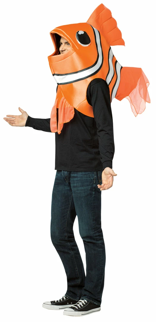 Rasta Imposta Costumes Clown Fish Adult Costume Headpiece 3 Rasta Imposta Costumes Clown Fish Adult Costume Headpiece