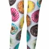 Rasta Imposta Food & Drink Costumes Women's S/M Leggings Donut Patterns 1 Rasta Imposta Food & Drink Costumes Women's S/M Leggings Donut Patterns