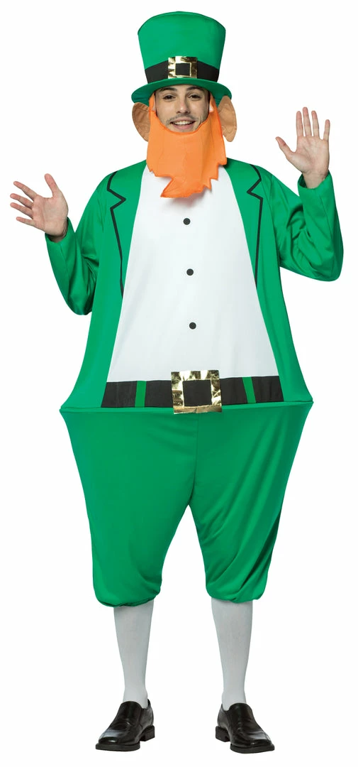 Rasta Imposta Costumes Leprechaun Hoopster St. Patrick's Day Adult Costume 3 Rasta Imposta Costumes Leprechaun Hoopster St. Patrick's Day Adult Costume